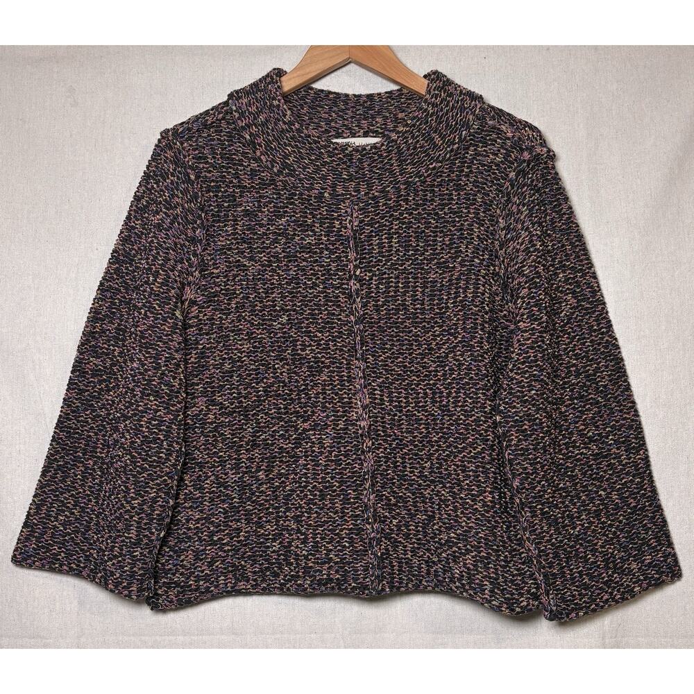 Habitat Clothes To Live In Women's Chunky Knit Crewneck‎ Pullover Sweater Sz M/L